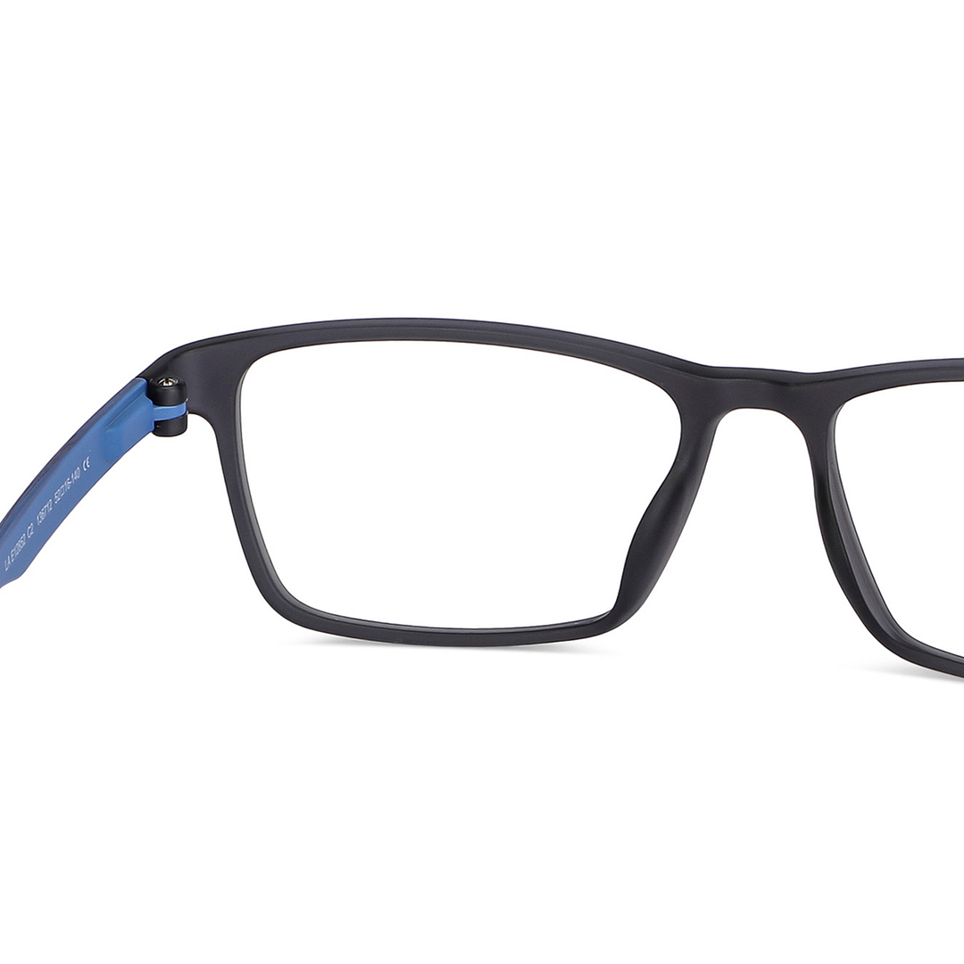 Lenskart Air Light Gray Full Rim Rectangle right side