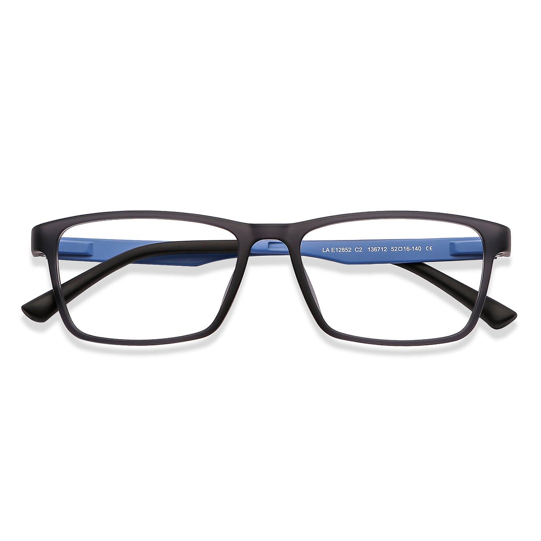 Lenskart Air Light Gray Full Rim Rectangle left side