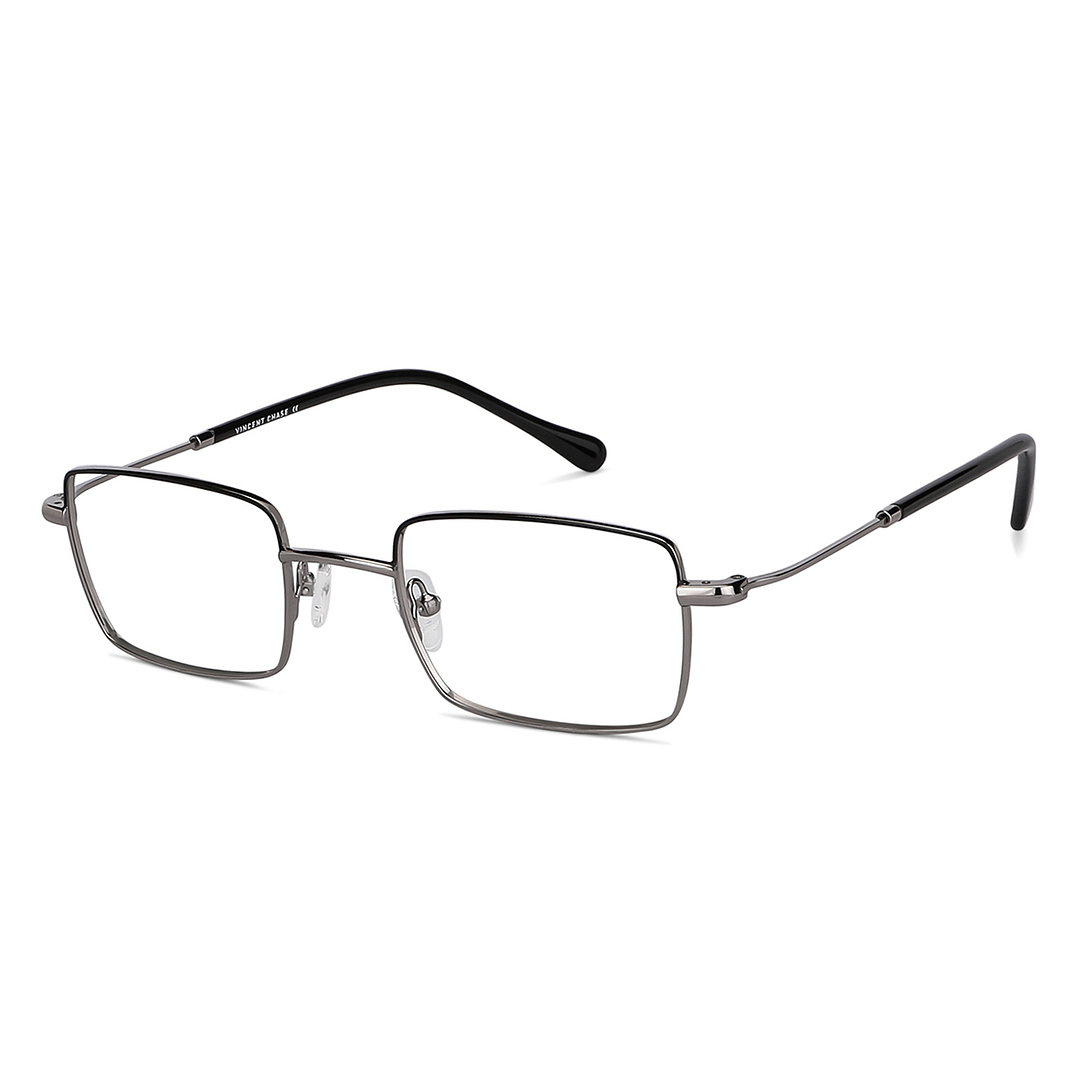 Vincent Chase Online Silver Full Rim Rectangle right side