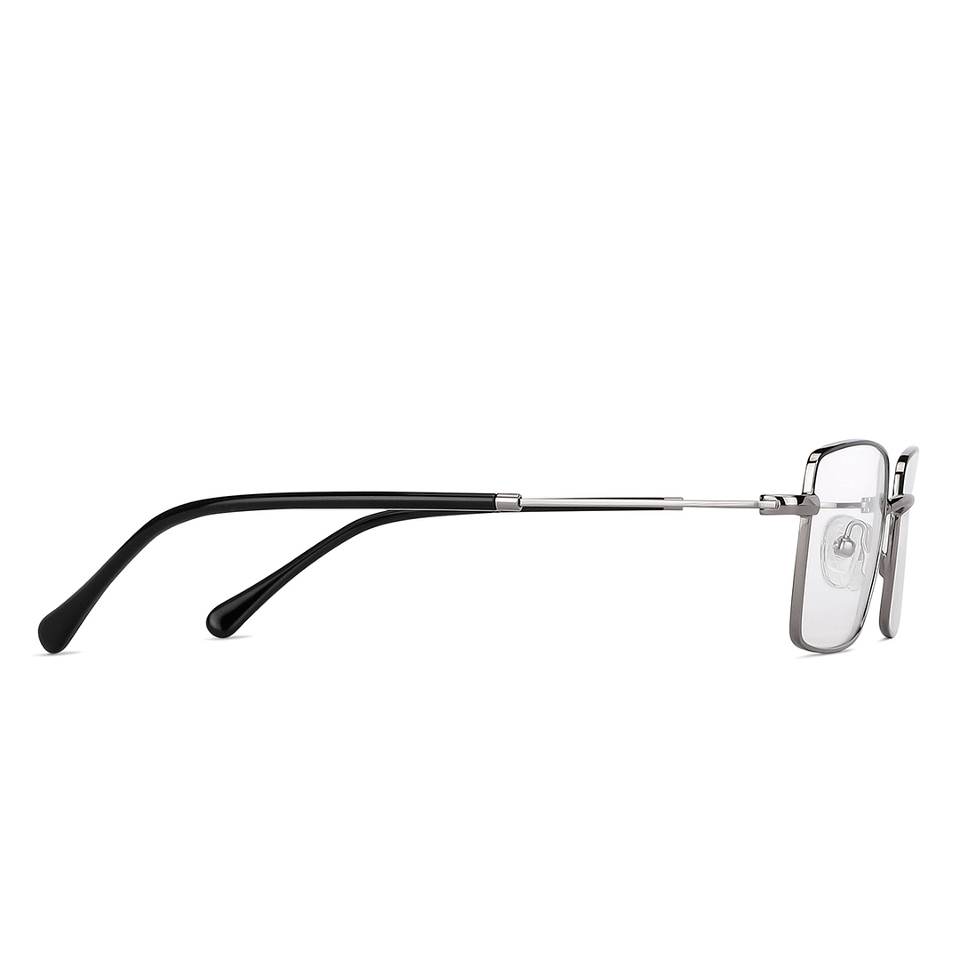 Vincent Chase Online Silver Full Rim Rectangle left side