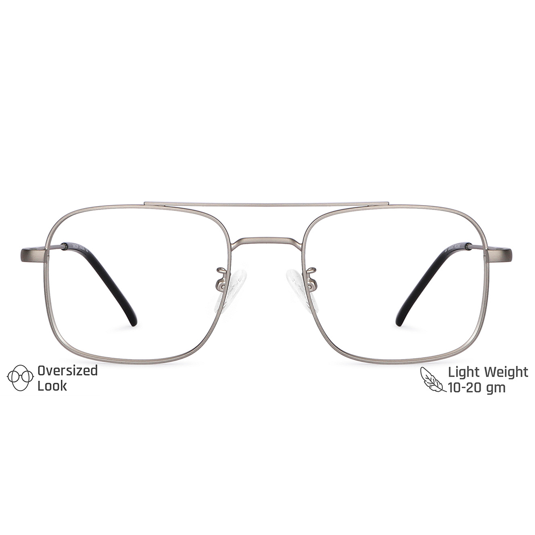 Vincent Chase Online Silver Full Rim Aviator right side