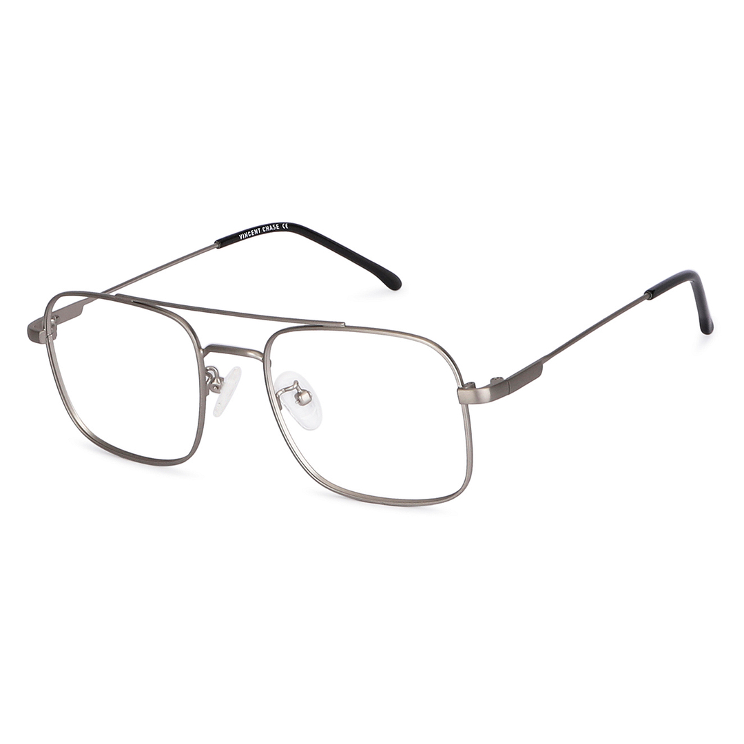 Vincent Chase Online Silver Full Rim Aviator right side