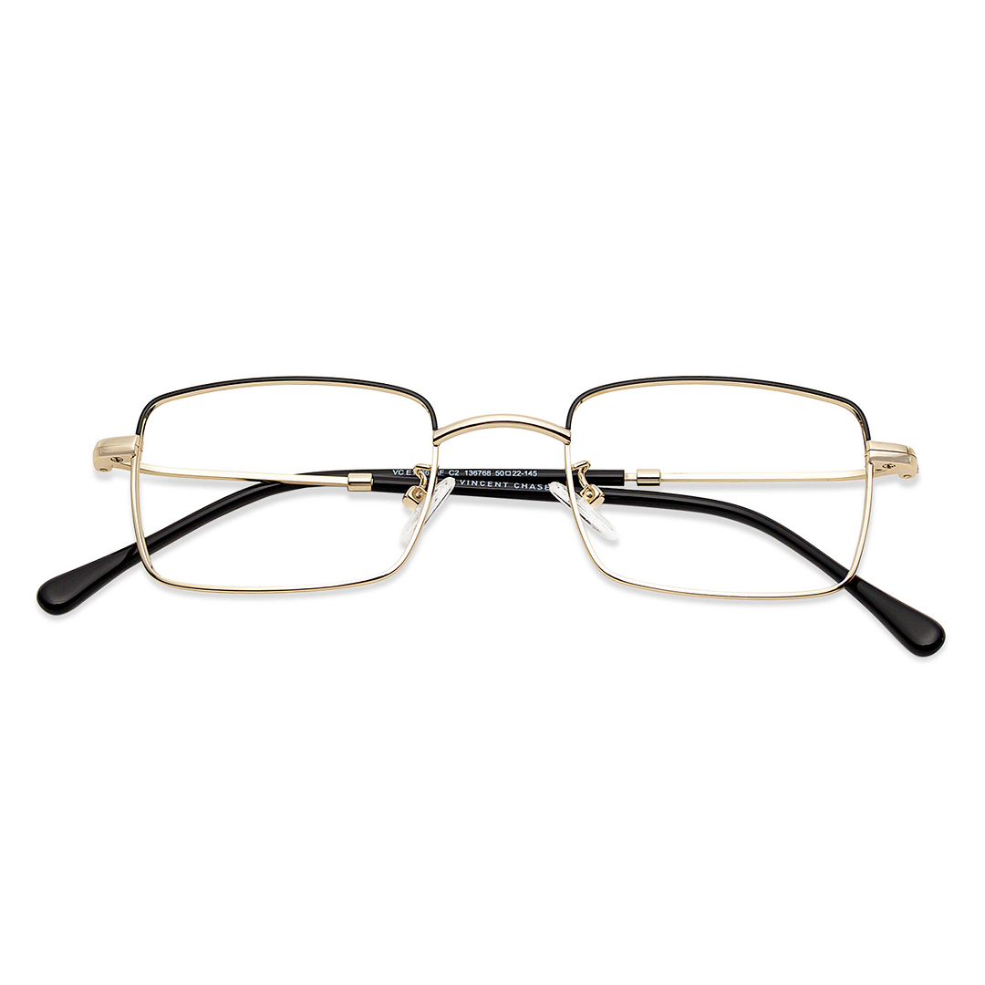 Vincent Chase Online Gold Full Rim Rectangle left side