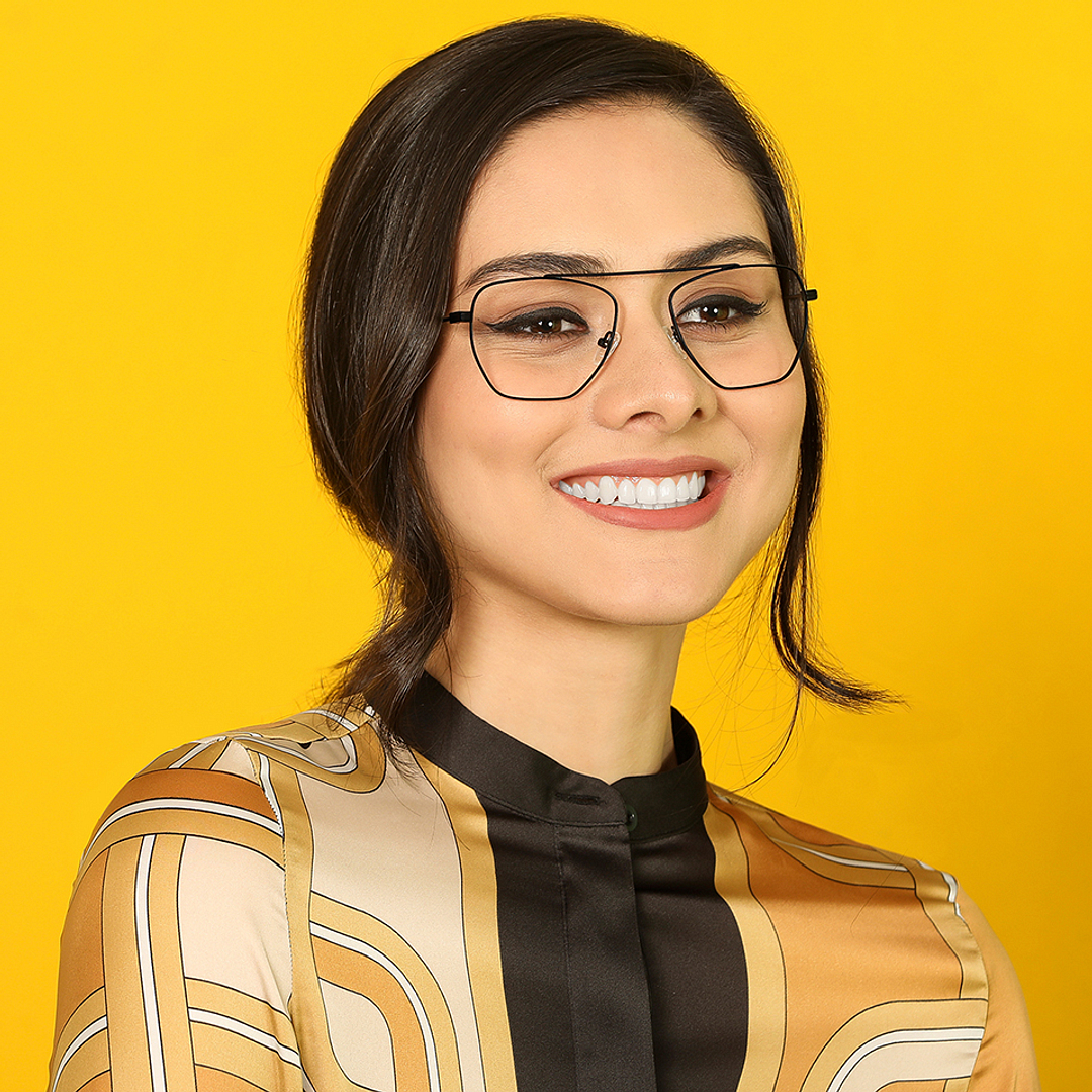Vincent Chase Online Black Full Rim Square left side