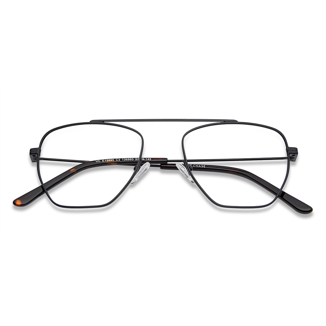 Vincent Chase Online Black Full Rim Square right side