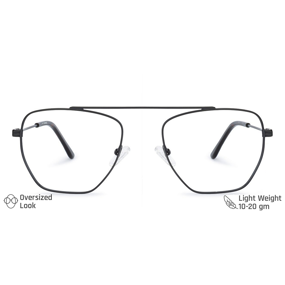 Vincent Chase Online Black Full Rim Square left side