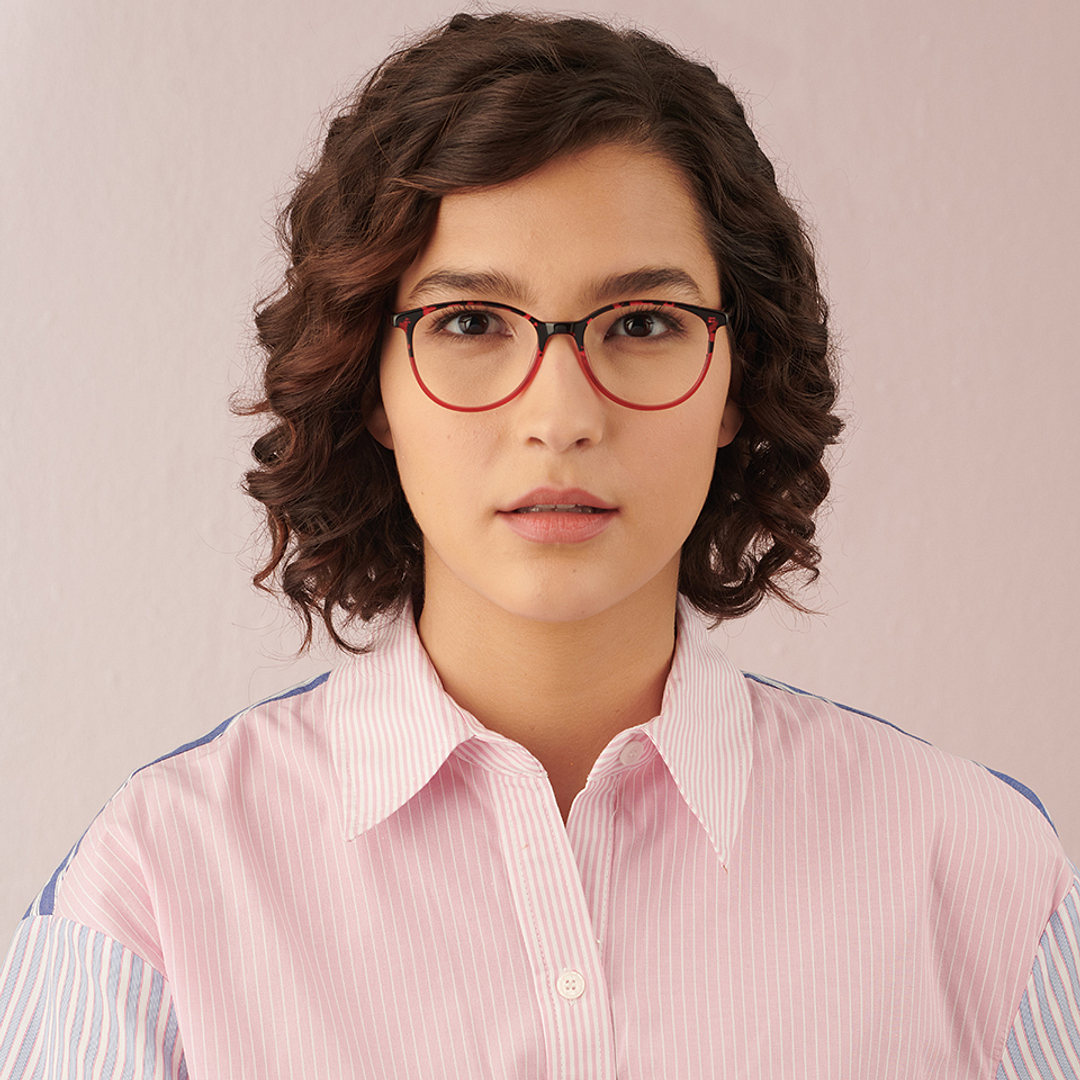 Vincent Chase Online Red Full Rim Cat Eye right side