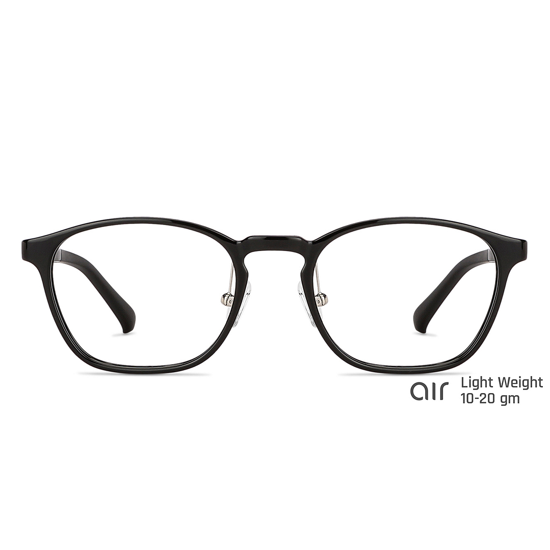 Lenskart Air Online Black Full Rim Square left side