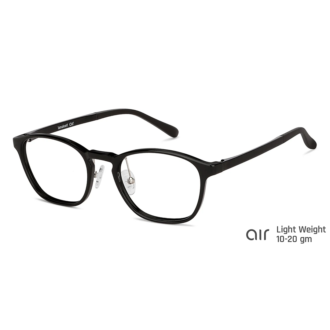 Lenskart Air Online Black Full Rim Square right side