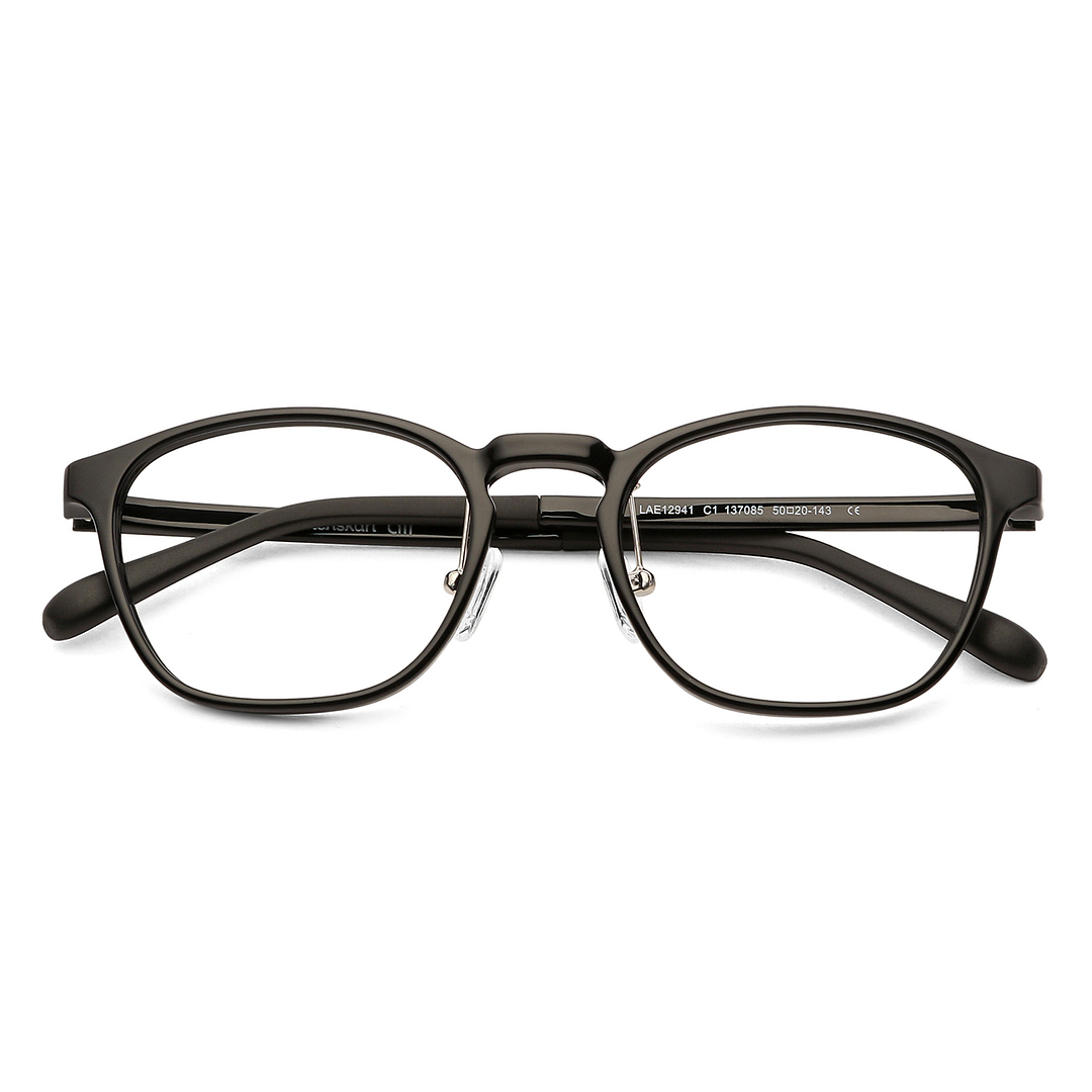 Lenskart Air Online Black Full Rim Square left side