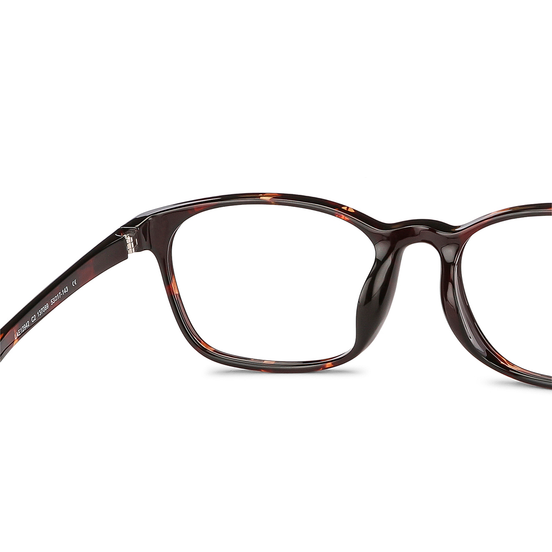 Lenskart Air Online Light Brown Full Rim Square right side