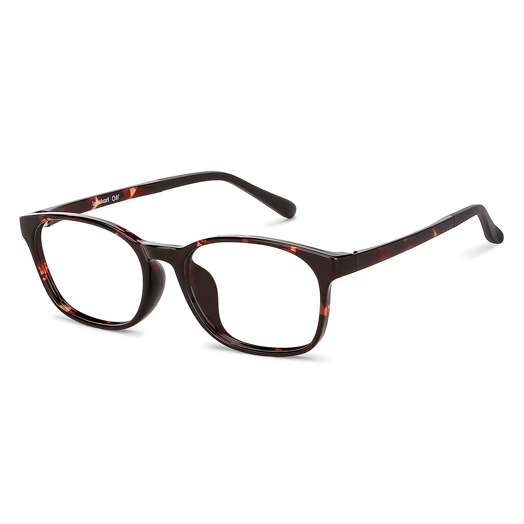 Lenskart Air Online Light Brown Full Rim Square right side