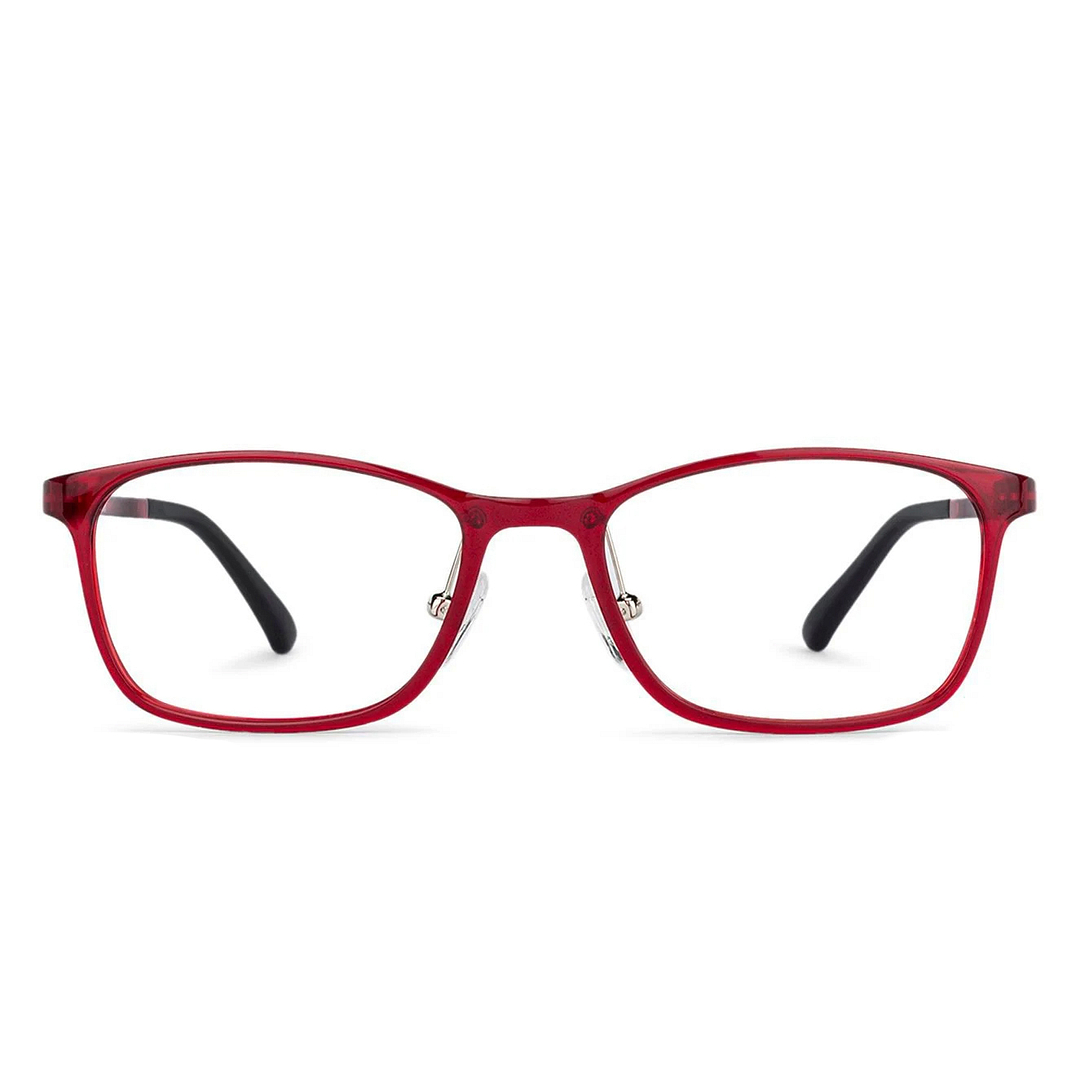 Lenskart Air Online Red Full Rim Rectangle right side