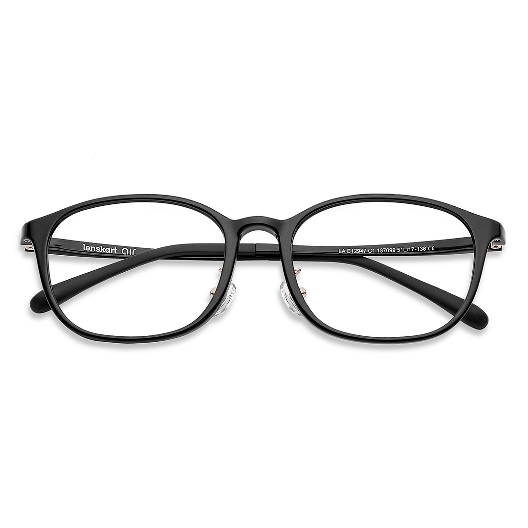 Lenskart Air Black Full Rim Square left side