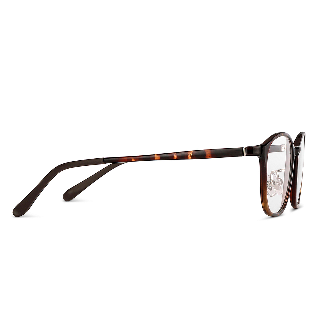 Lenskart Air Tortoise Full Rim Square left side