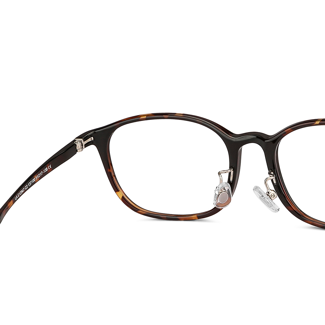 Lenskart Air Tortoise Full Rim Square right side