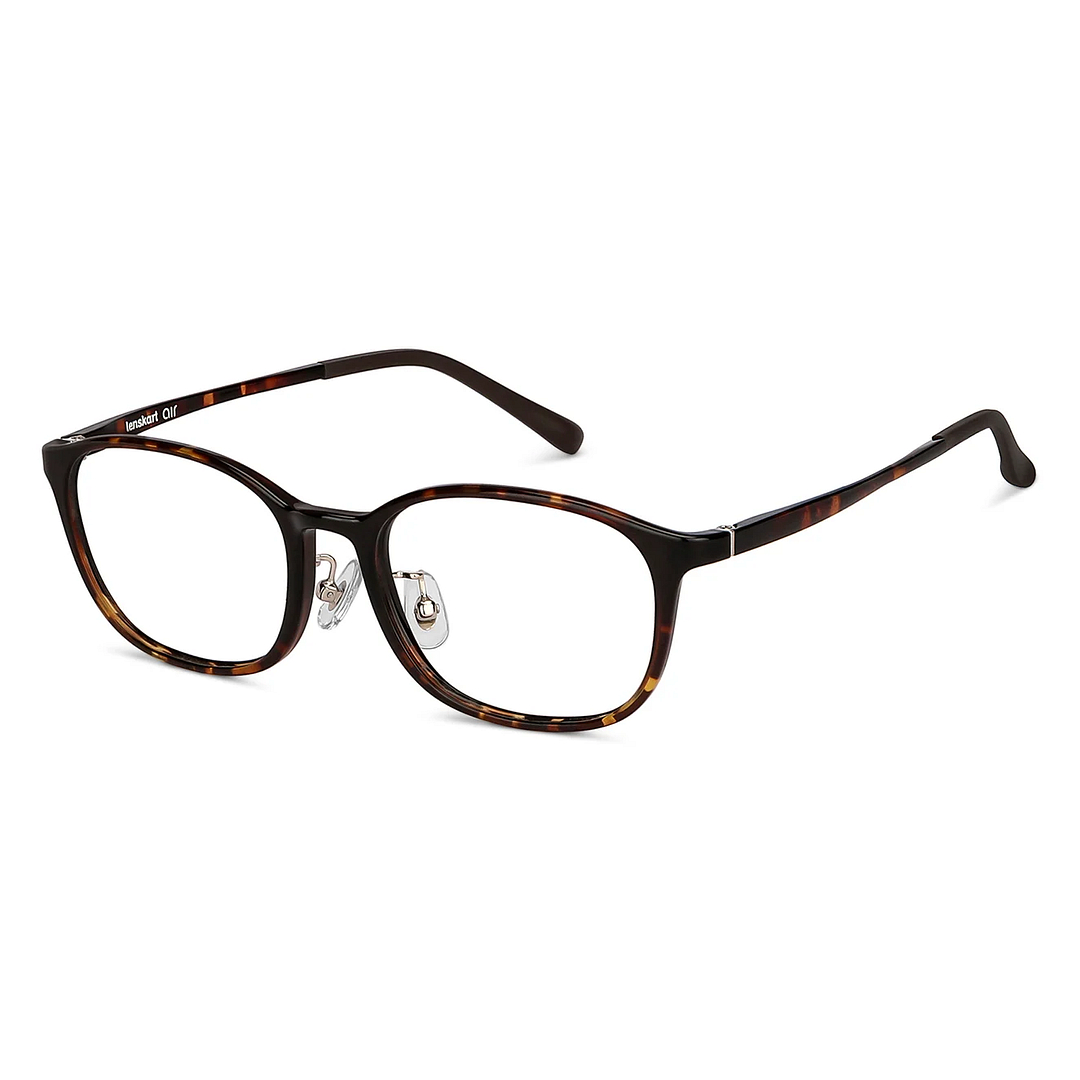 Lenskart Air Tortoise Full Rim Square right side