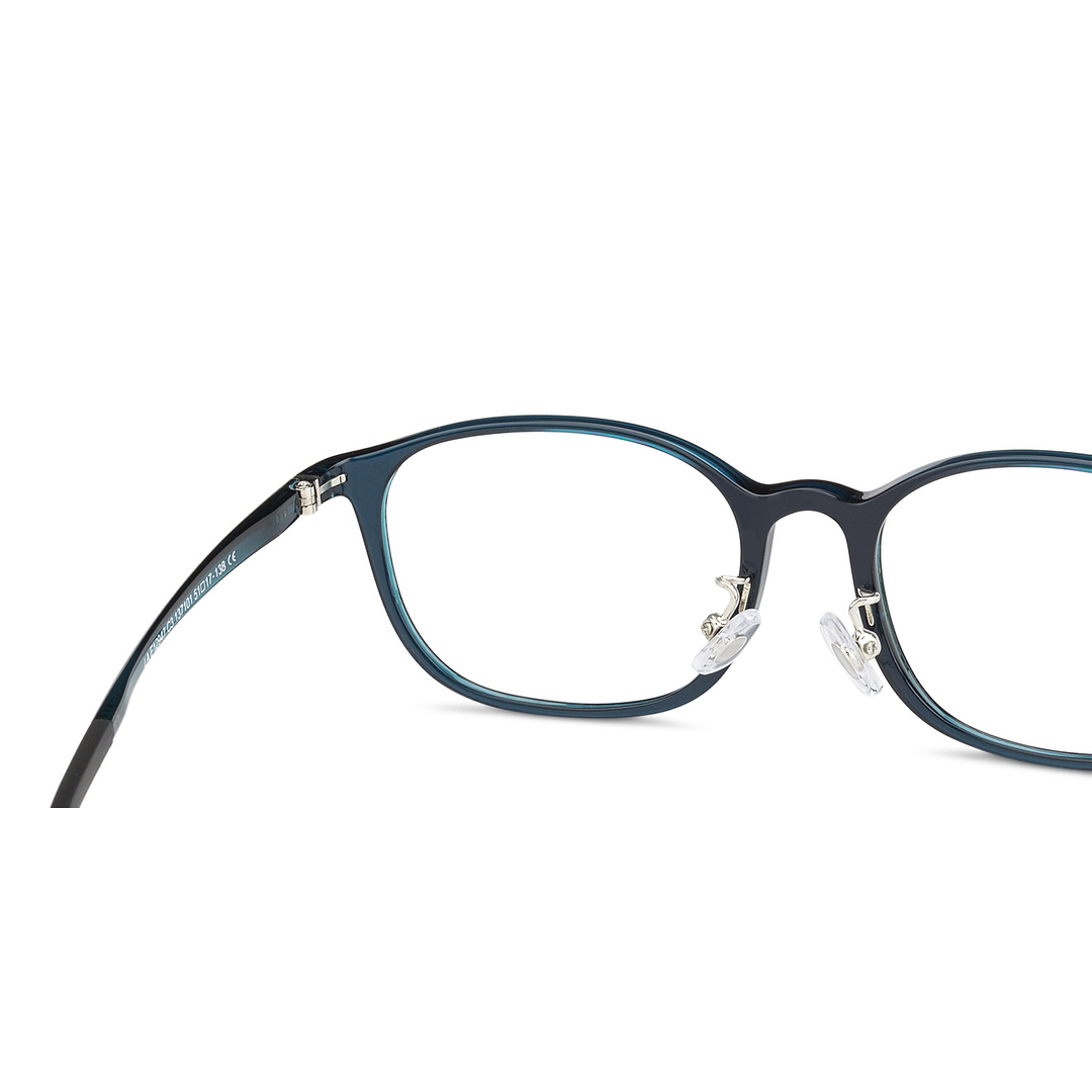 Lenskart Air Sky Blue Full Rim Square left side