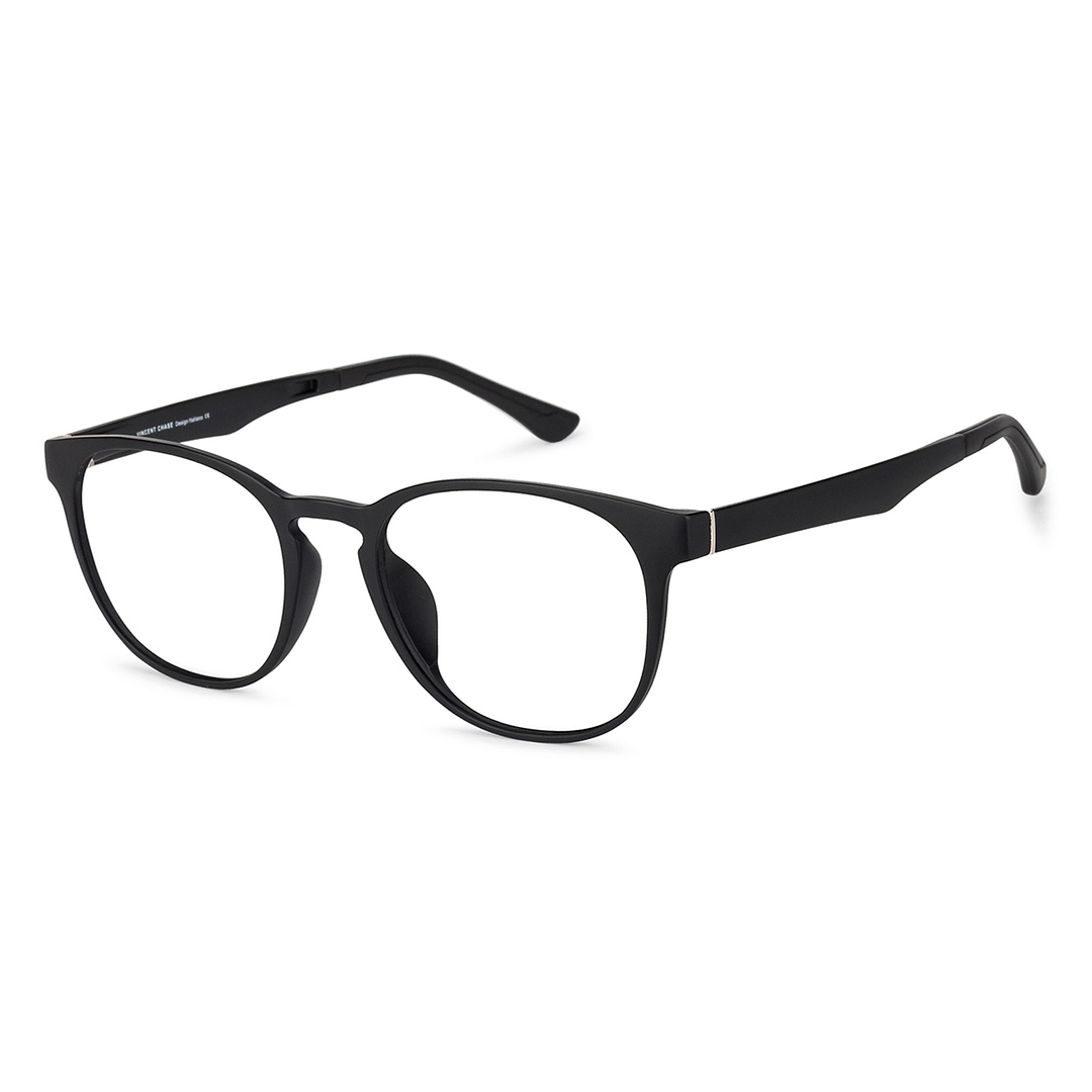 Lenskart Air Online Black Full Rim Round left side