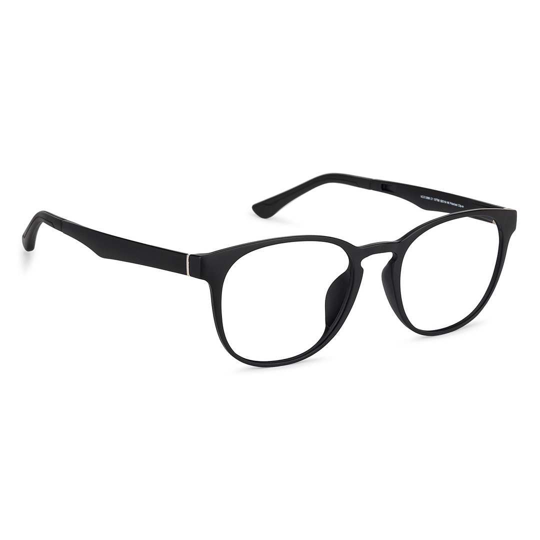 Lenskart Air Online Black Full Rim Round left side