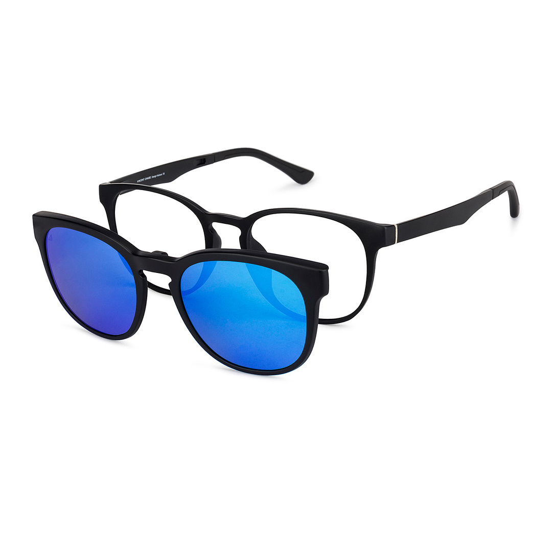 Lenskart Air Online Black Full Rim Round right side