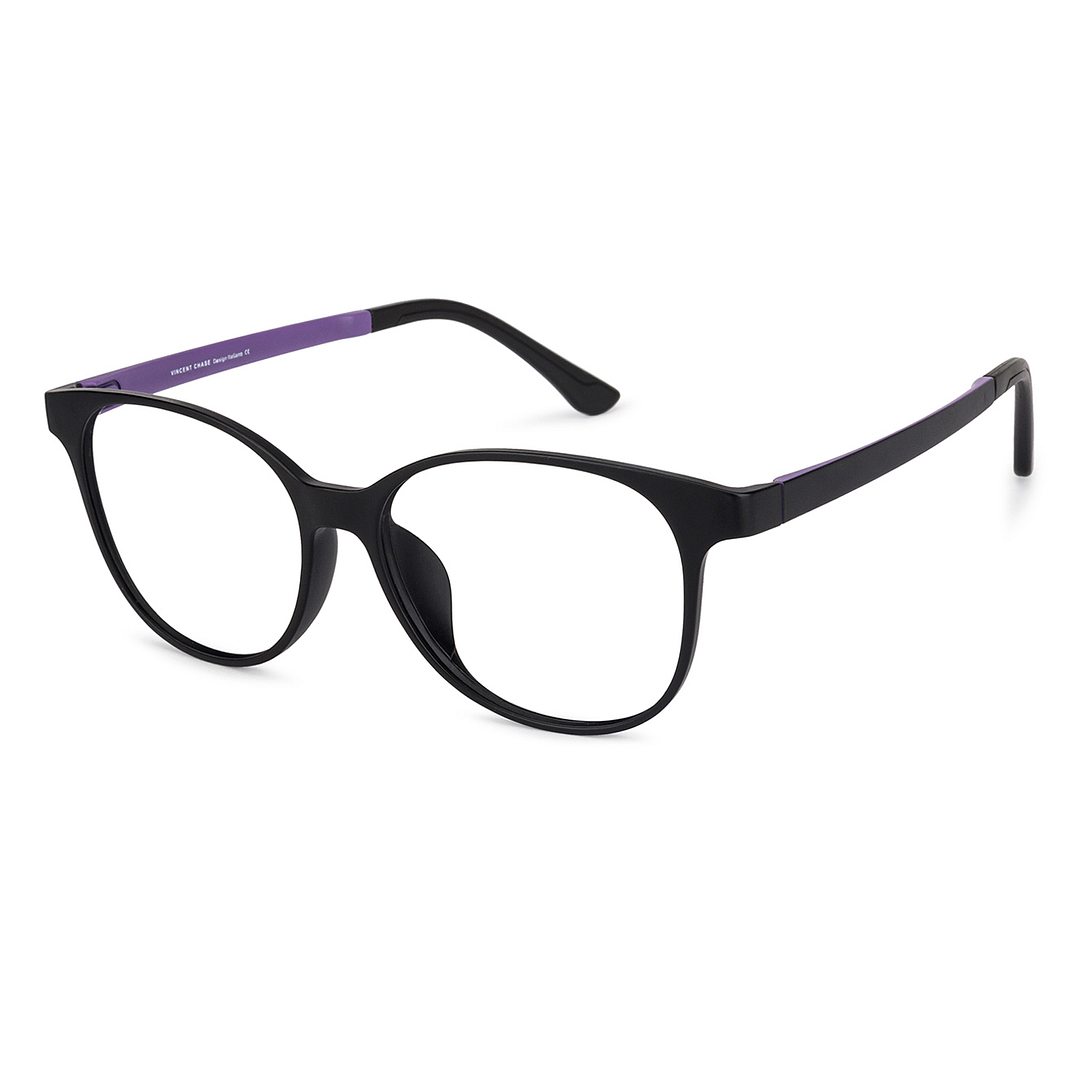 Lenskart Air Online Black Full Rim Round left side