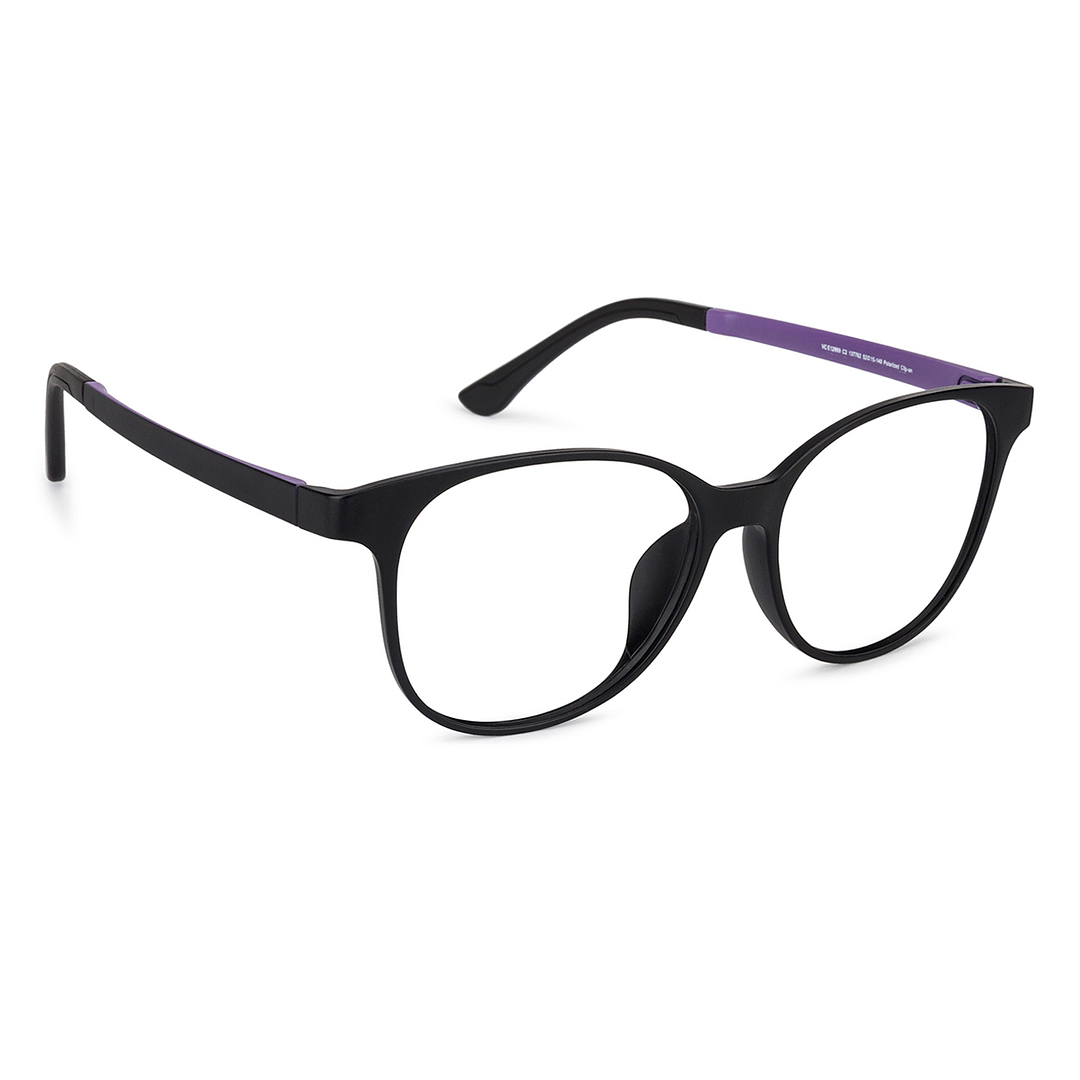 Lenskart Air Online Black Full Rim Round left side