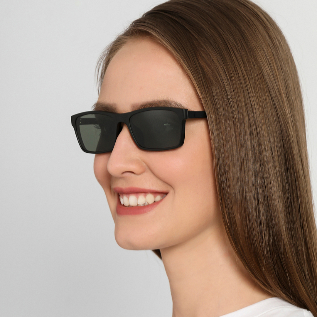 Lenskart Air Online Black Full Rim Square left side