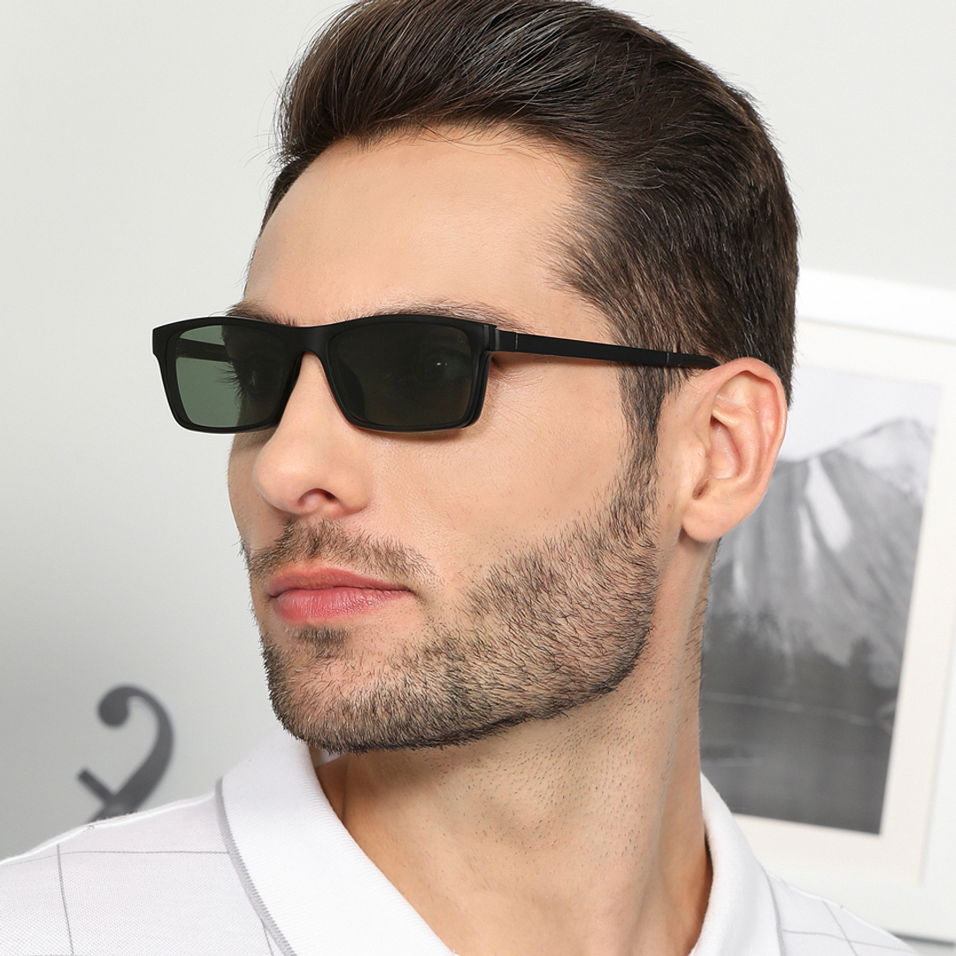 Lenskart Air Online Black Full Rim Square right side