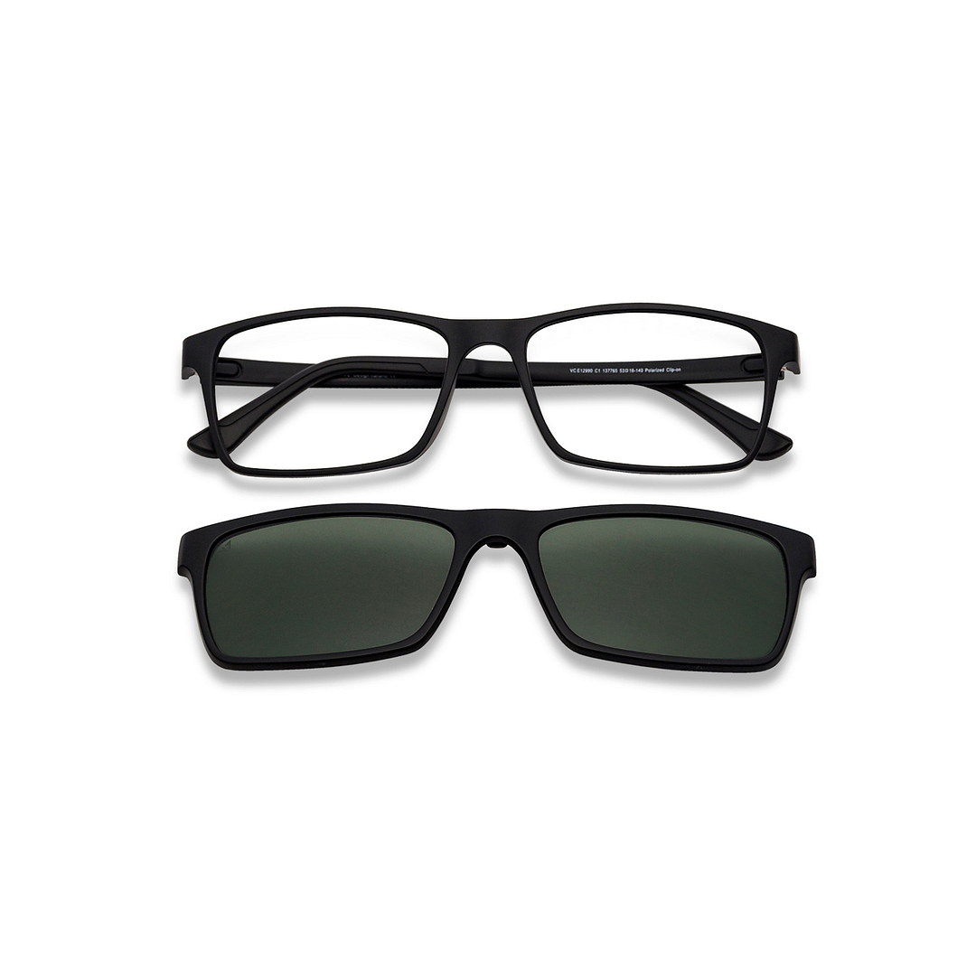 Lenskart Air Online Black Full Rim Square left side