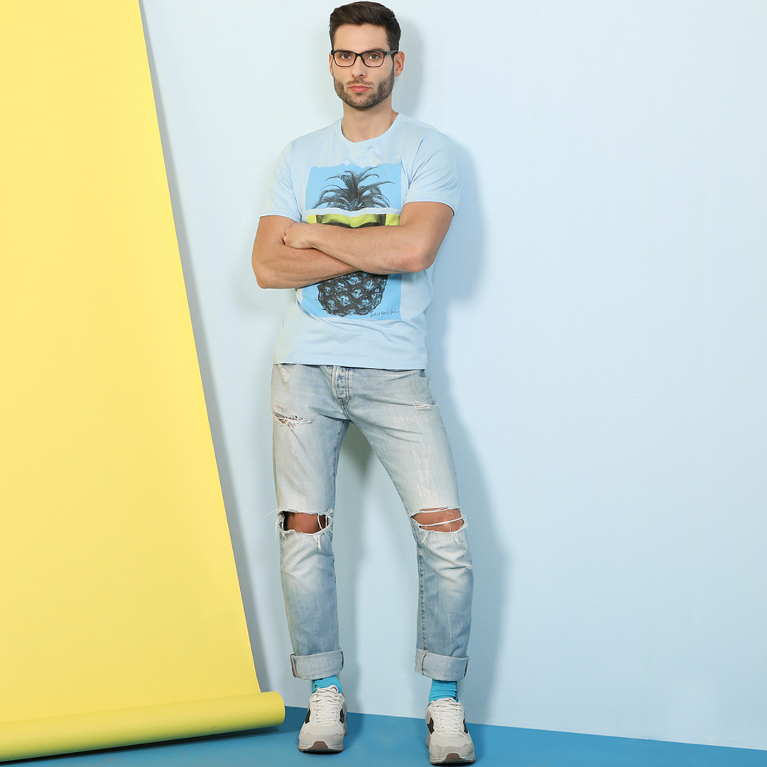 Lenskart Air Online Light Brown Full Rim Rectangle right side