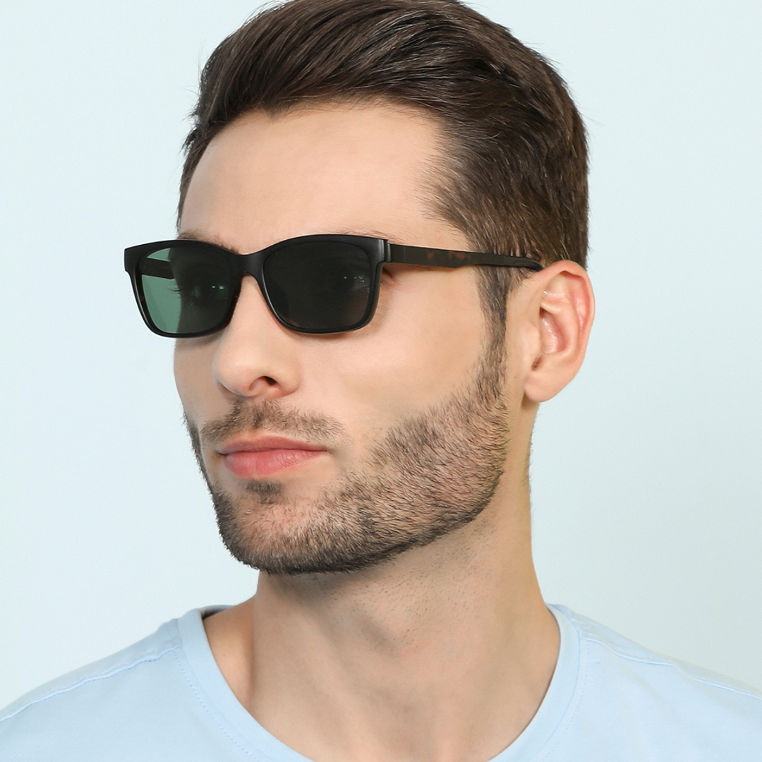 Lenskart Air Online Light Brown Full Rim Rectangle left side