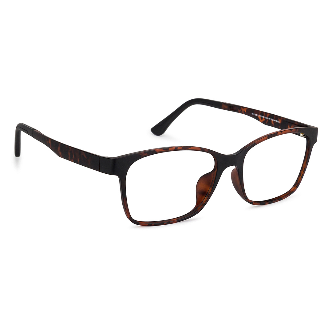 Lenskart Air Online Light Brown Full Rim Rectangle left side