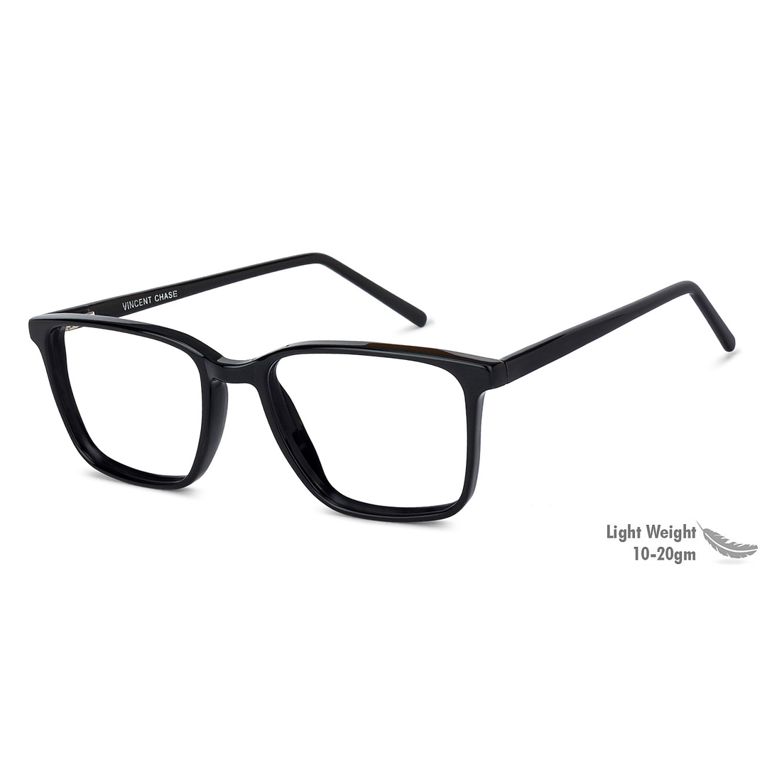 Vincent Chase Online Black Full Rim Square right side