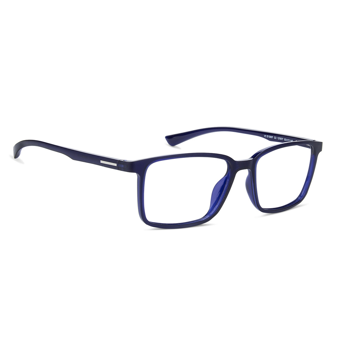 Vincent Chase Online Sky Blue Full Rim Rectangle left side