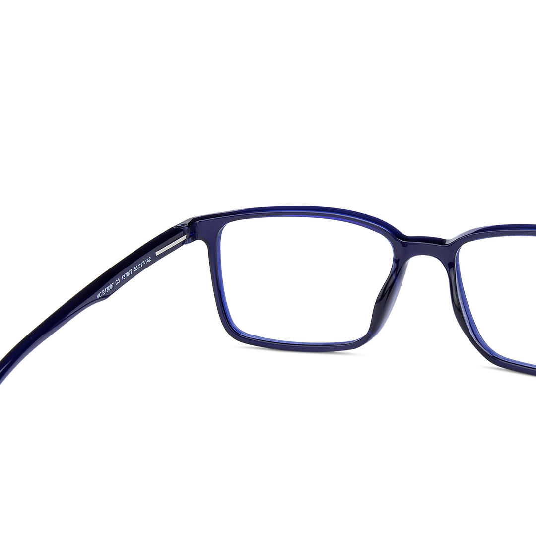 Vincent Chase Online Sky Blue Full Rim Rectangle left side
