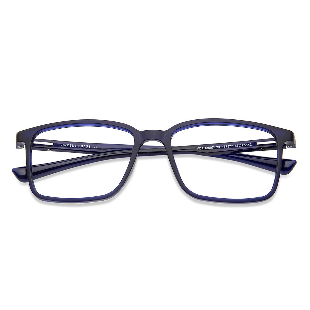 Vincent Chase Online Sky Blue Full Rim Rectangle right side