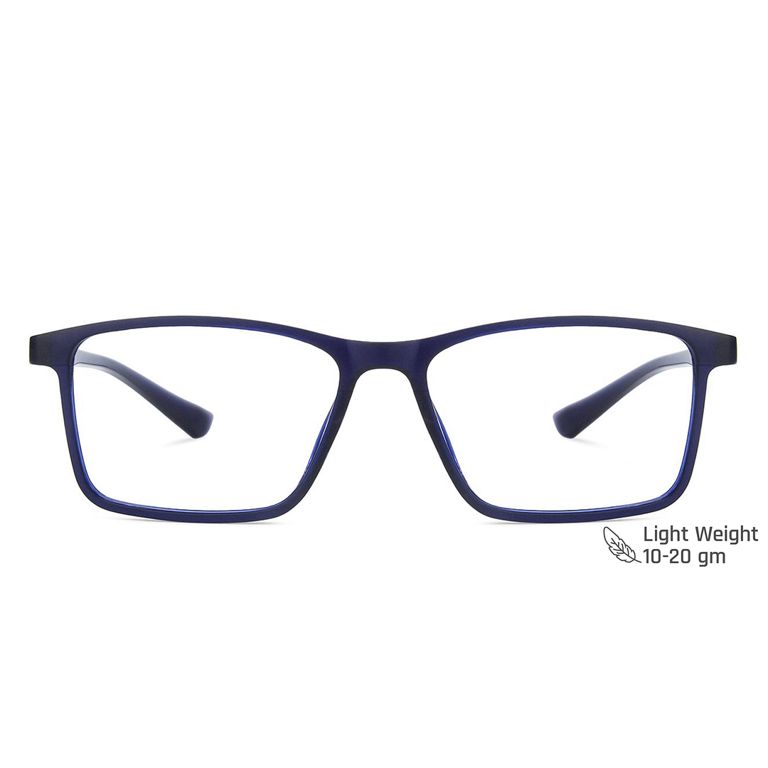 Vincent Chase Online Sky Blue Full Rim Rectangle left side