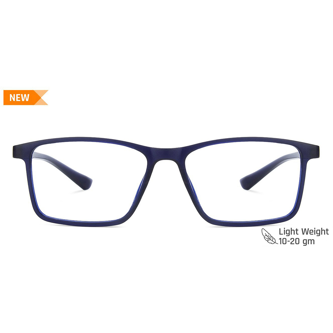Vincent Chase Online Sky Blue Full Rim Rectangle left side