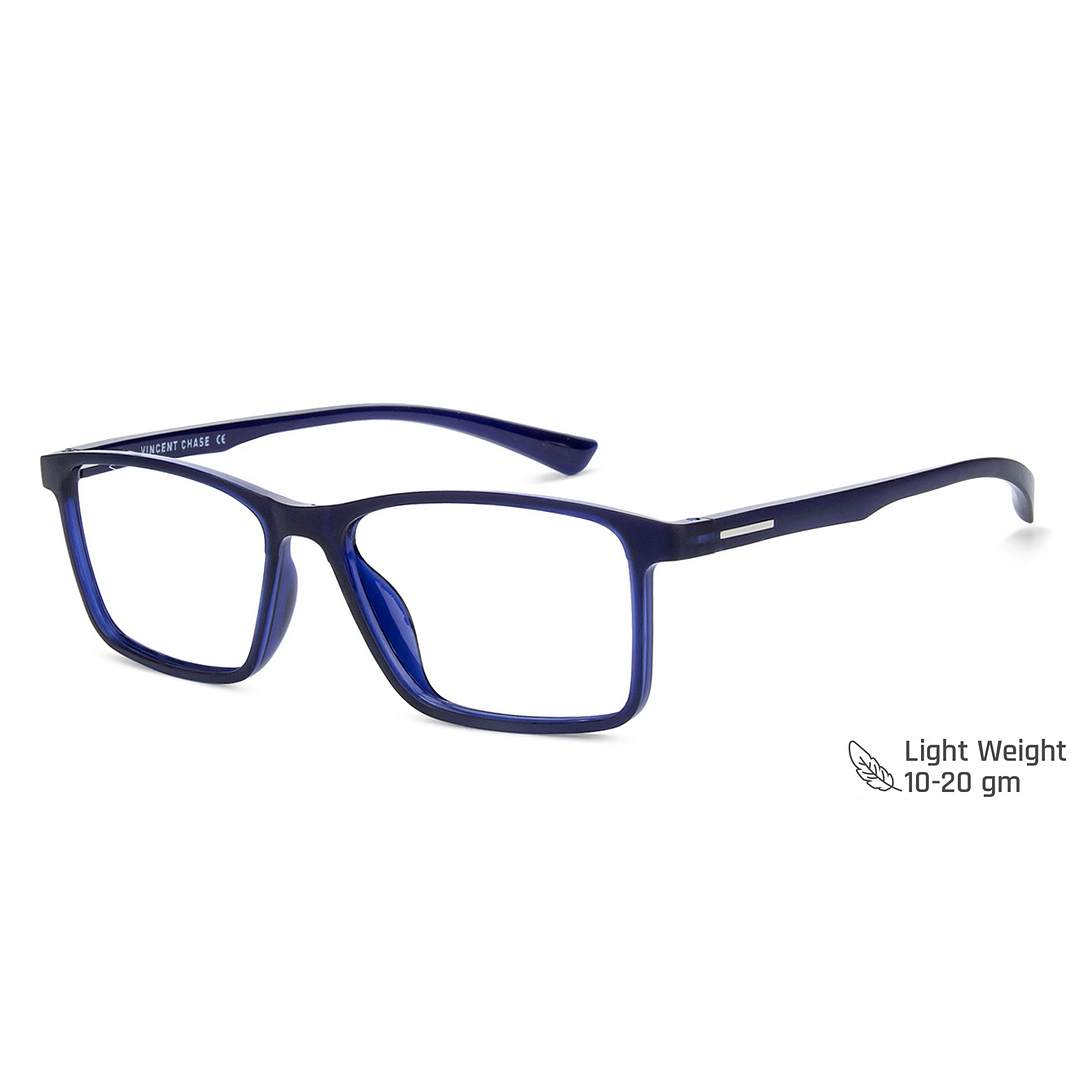 Vincent Chase Online Sky Blue Full Rim Rectangle right side