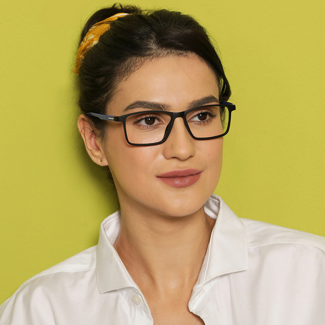 Vincent Chase Online Black Full Rim Rectangle right side