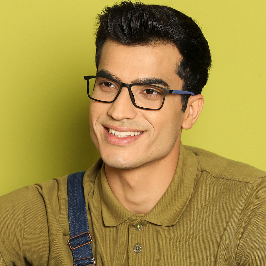 Vincent Chase Online Black Full Rim Rectangle right side