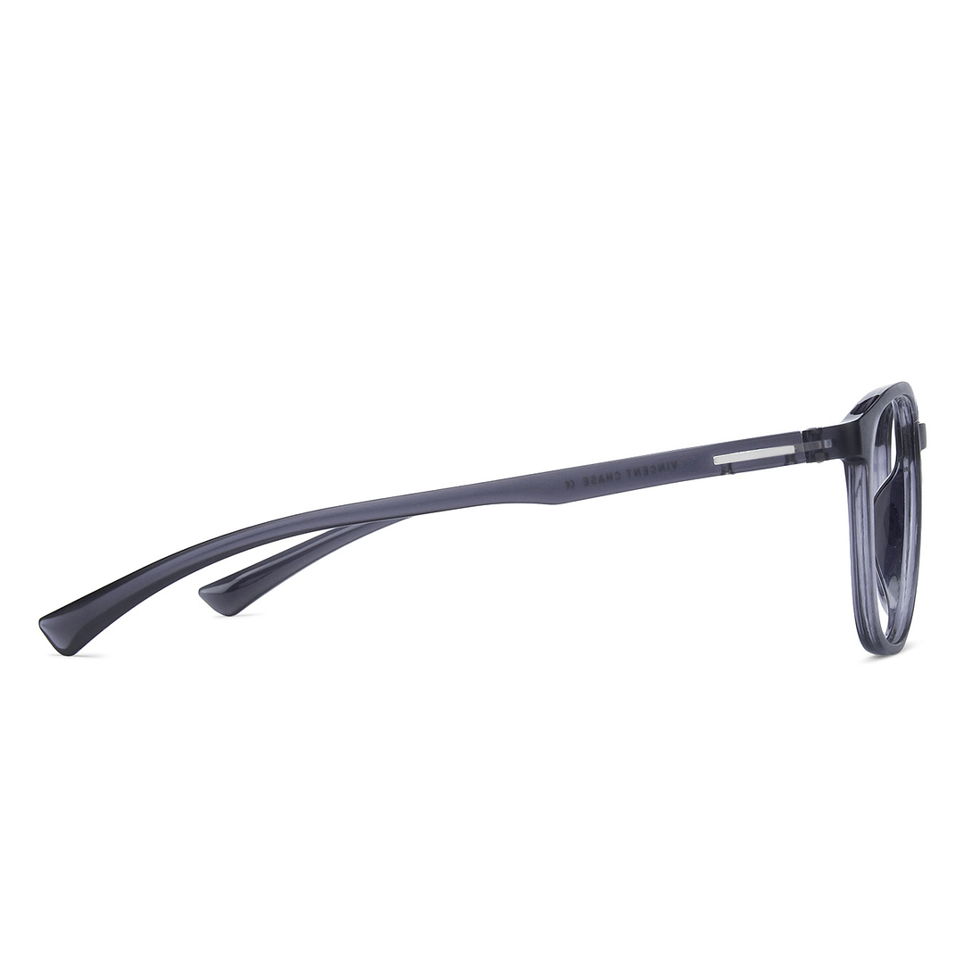 Vincent Chase Online Gray Transparent Full Rim Square right side