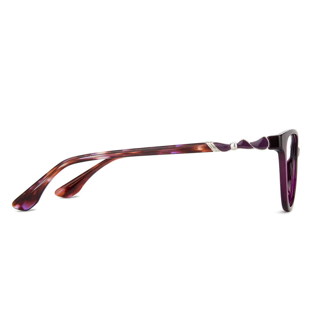Vincent Chase Purple Full Rim Cat Eye right side