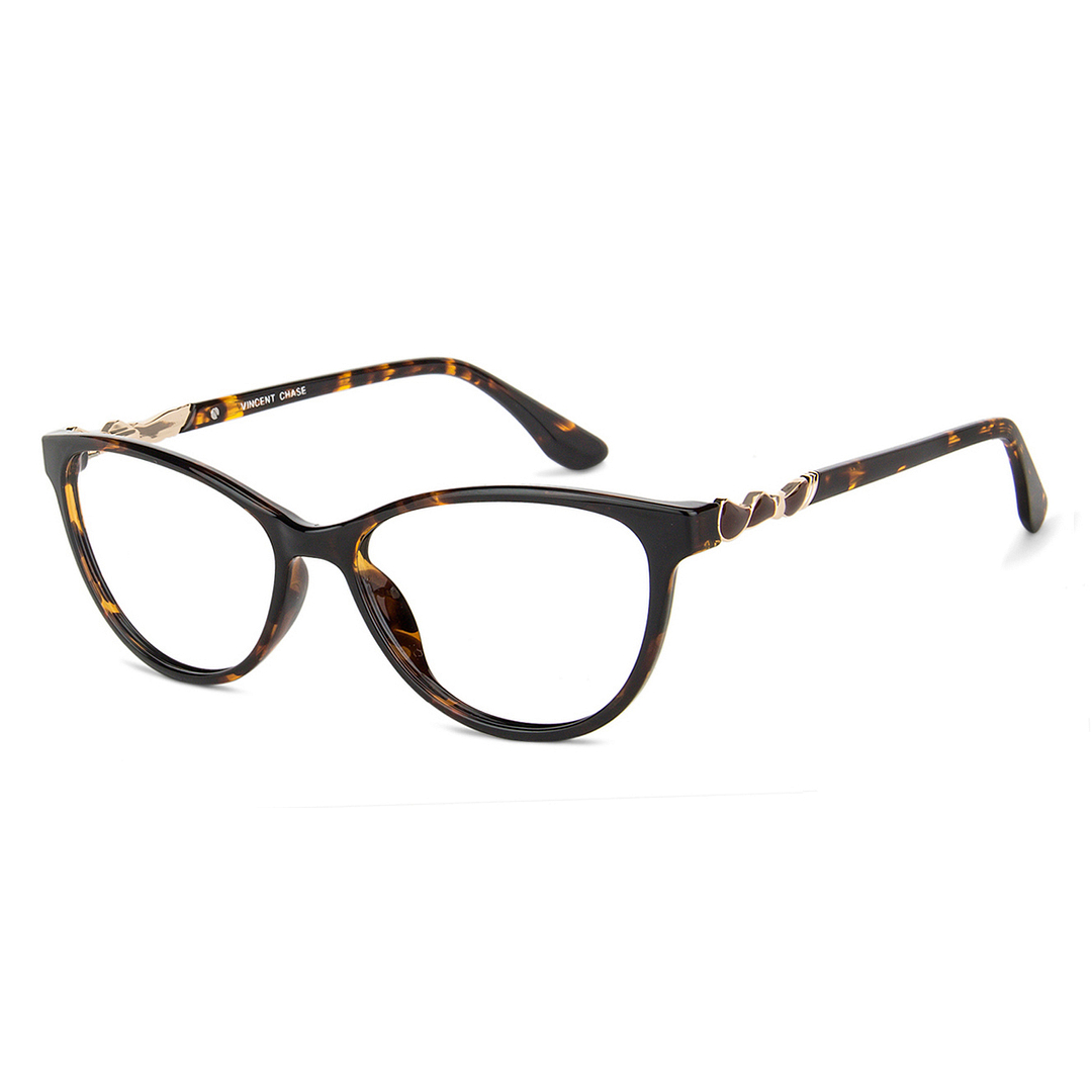 Vincent Chase Online Light Brown Full Rim Cat Eye right side