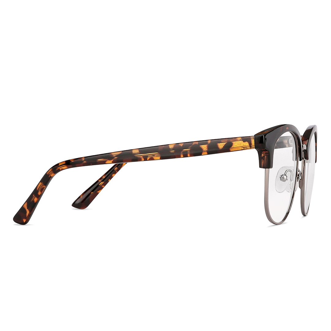 Vincent Chase Online Mid Gunmetal Full Rim Round left side