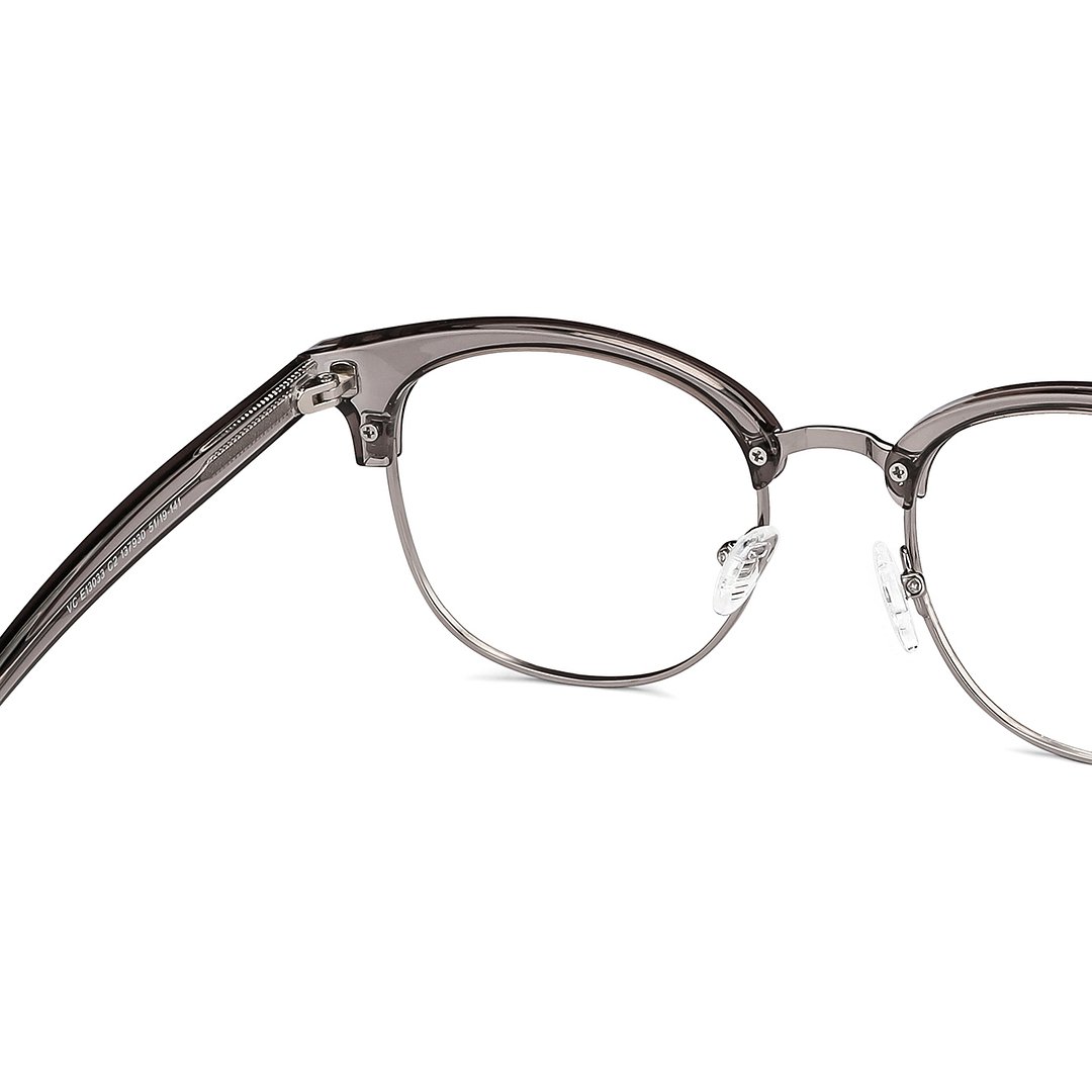 Vincent Chase Light Gray Full Rim Round right side