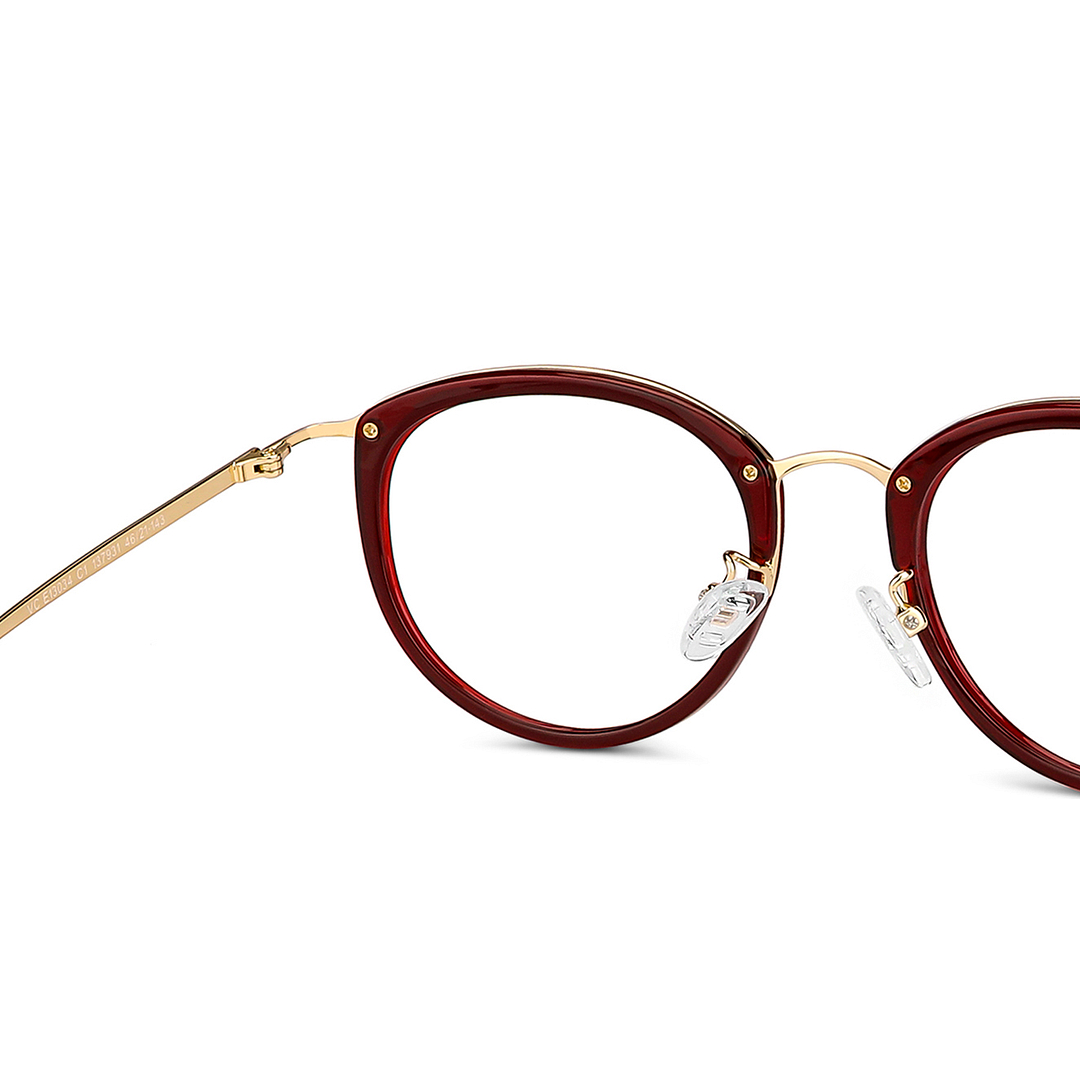 Vincent Chase Online Red Full Rim Round right side