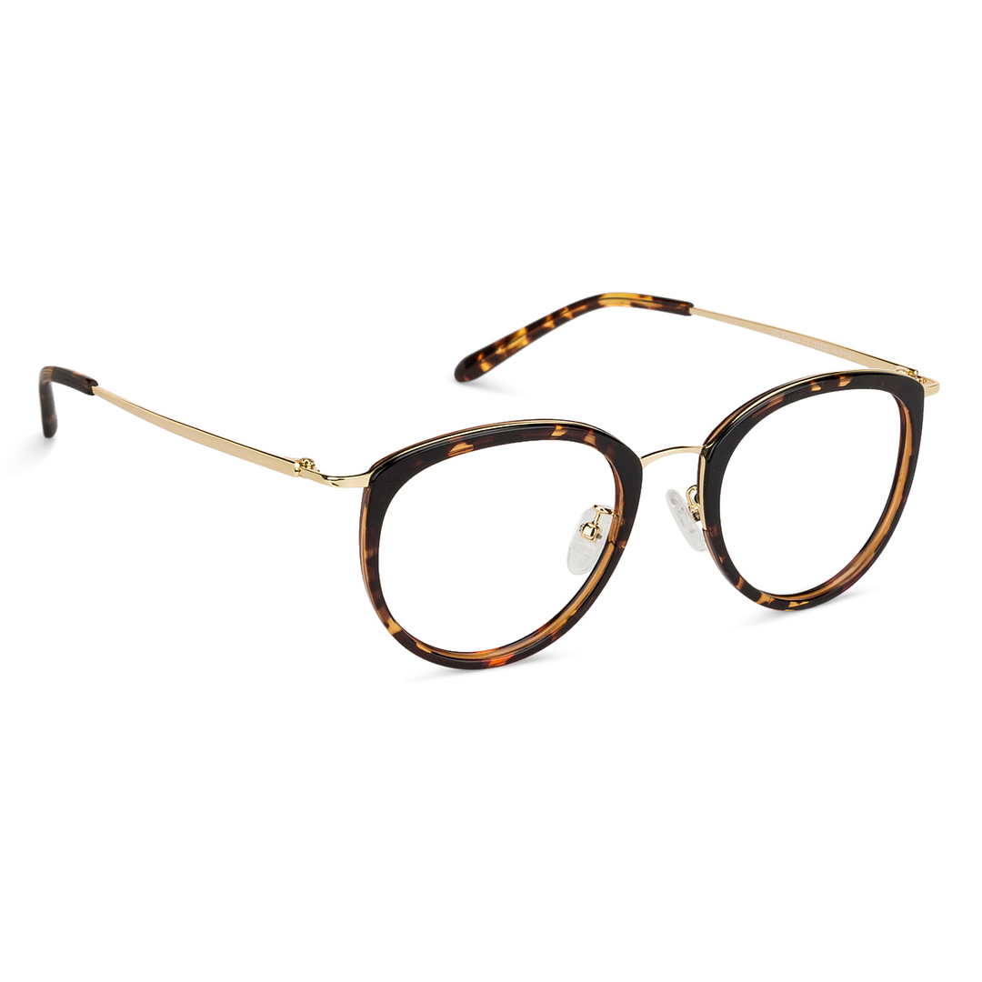 Vincent Chase Online Light Brown Full Rim Round left side