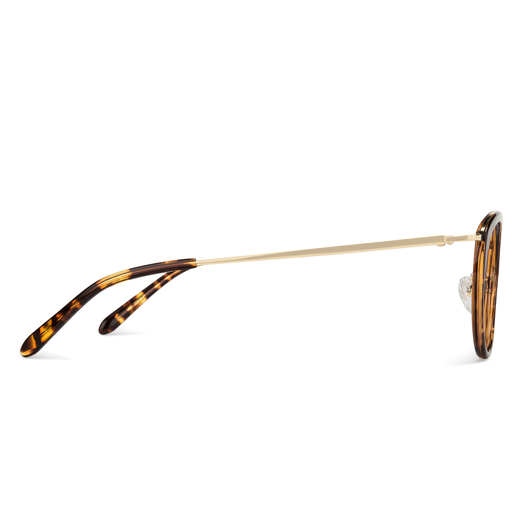 Vincent Chase Online Light Brown Full Rim Round right side